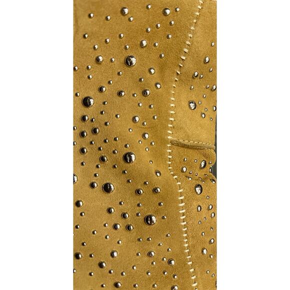 Zadig & Voltaire Dreamstuds Leather Studded Boots Size 40/US 9 $1198 - Picture 6 of 10